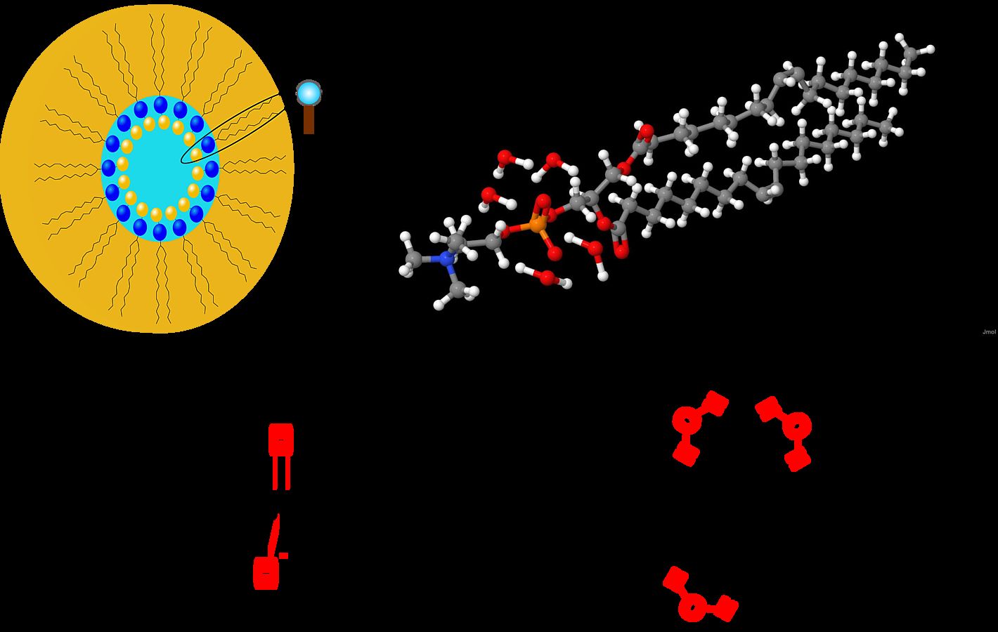 Klein und effizient - Wasser-Nanotröpfchen kühlen Biomoleküle ultraschnell