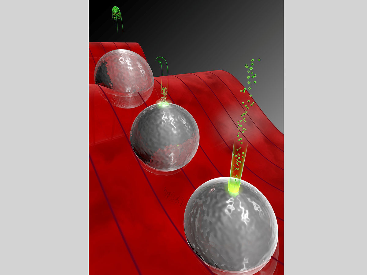 Elektronen-Ping-Pong in der Nanowelt