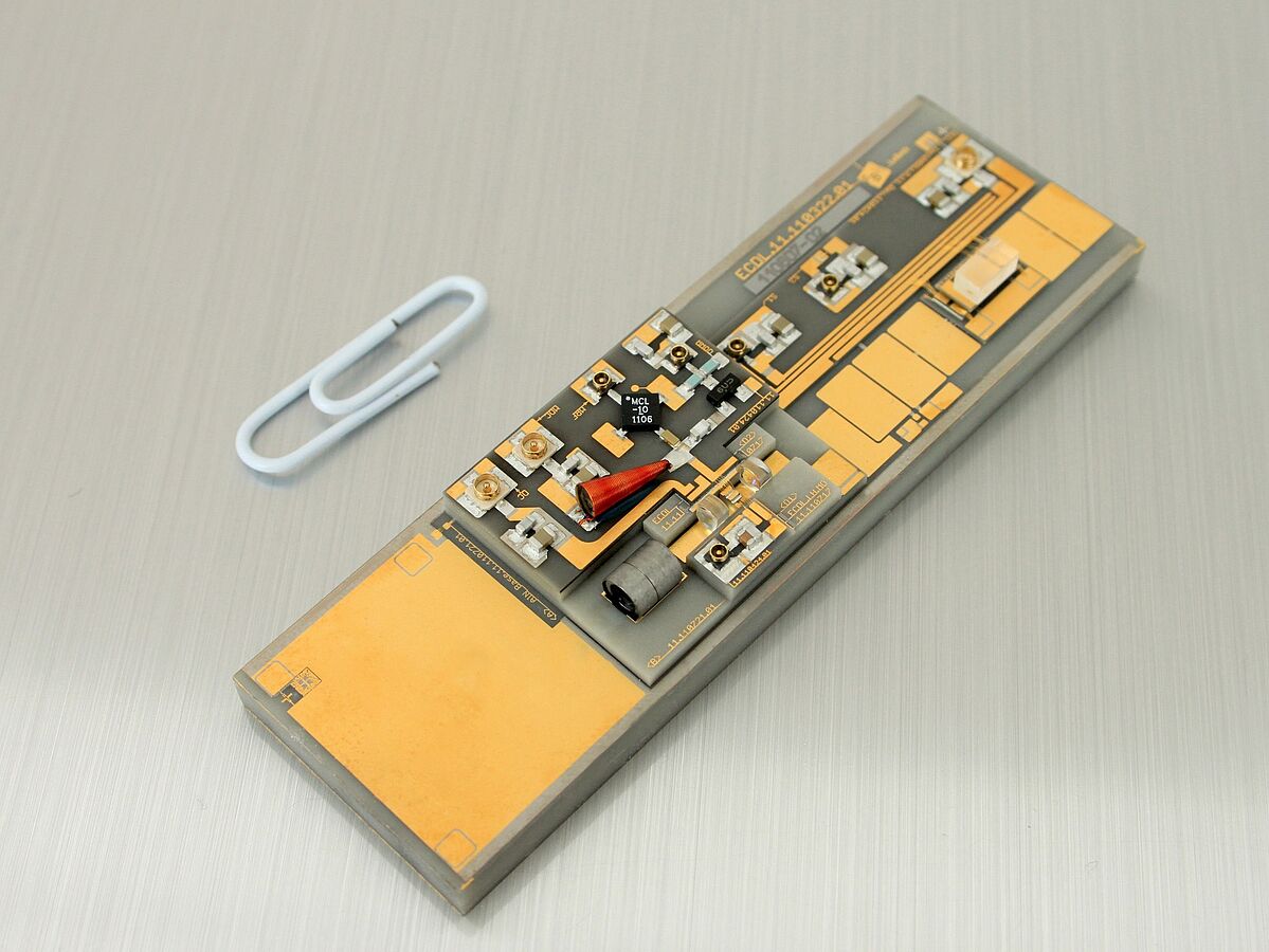 Module für die Spurenanalytik und für Quantensensoren im Weltraum