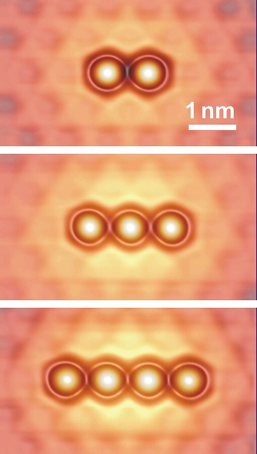 Atomare Pinzette für Halbleiter