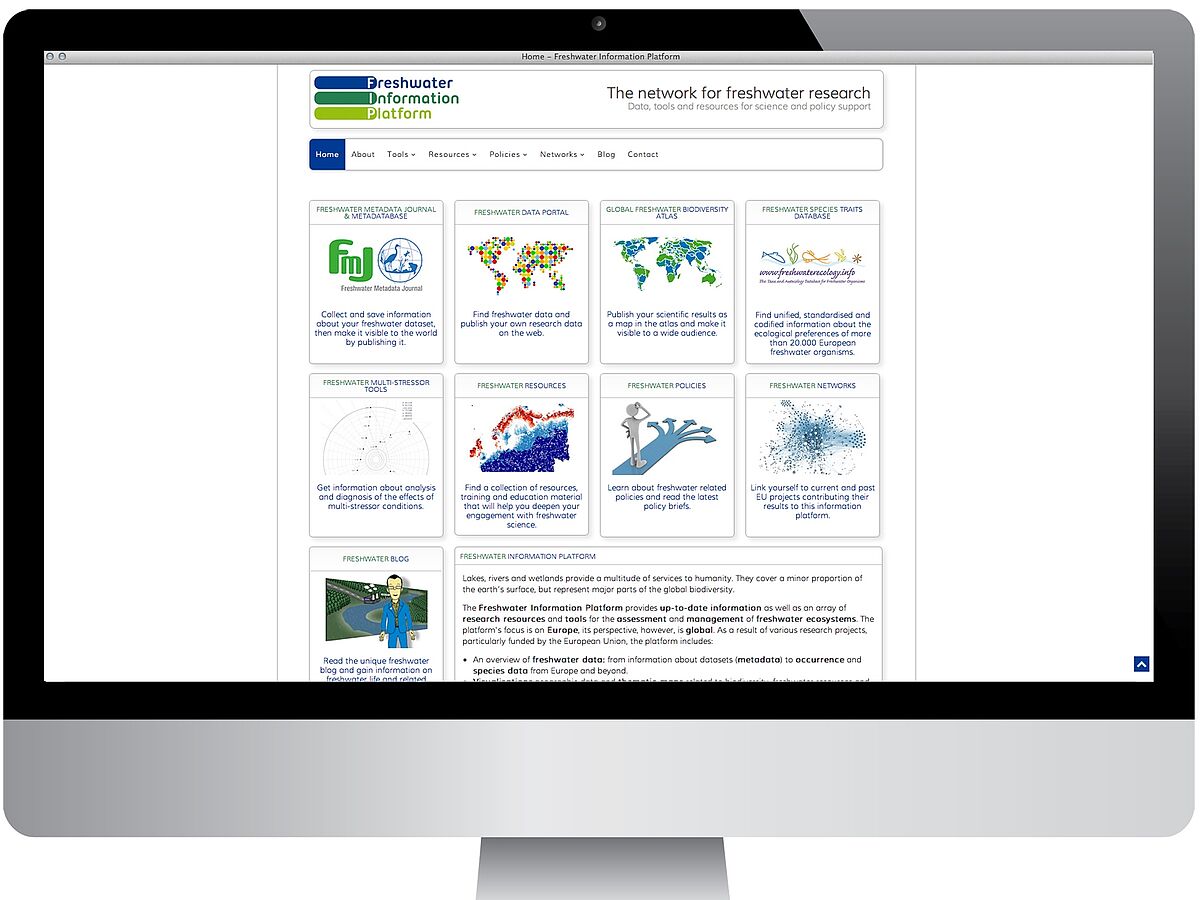 Four leading European research institutes launch unique Freshwater Information Platform