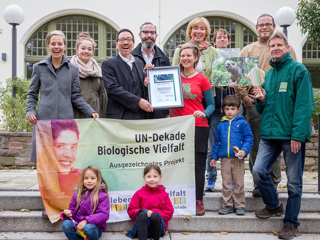Leibniz-IZW is honored with the „UN-Decade for Biodiversity Award“